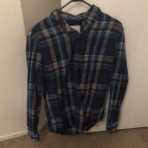 blue flannel from American Eagle